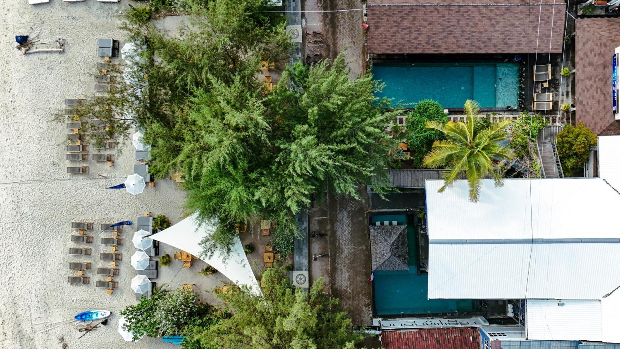 Trawangan Dive Resort Gili Trawangan Esterno foto